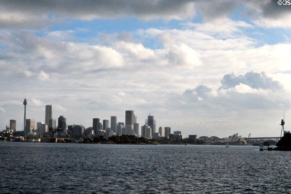 Skyline of Sydney. Sydney, Australia.