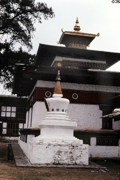 Kyichu Lhakhang temple in Paro. Bhutan.