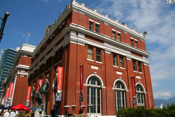 Former Canadian Pacific Rail Station (1914) (now Transcontinental Ltd.). Vancouver, BC. Style: Neoclassical. Architect: Barott, Blackader, & Webster.