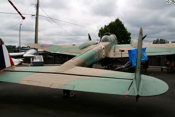 Handley-Page Hampden bomber (1942) at Canadian Museum of Flight. Langley, BC.