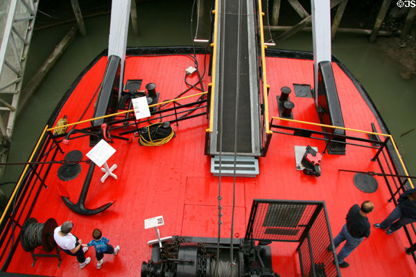 Deck of Samson V. New Westminster, BC.