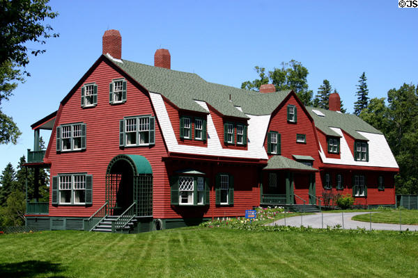 Campobello summer home of Franklin Delano Roosevelt, now preserved in an International Park. NB.