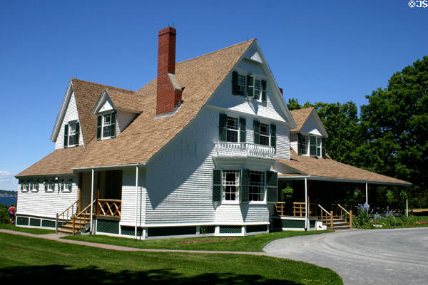 Hubbard cottage neighbor to Roosevelt summer home at Campobello. NB.