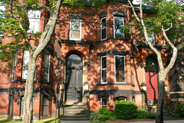 Row house at 186 Germaine St. Saint John, NB.