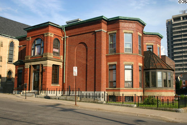 Mansion at 68 Carleton St. Saint John, NB.