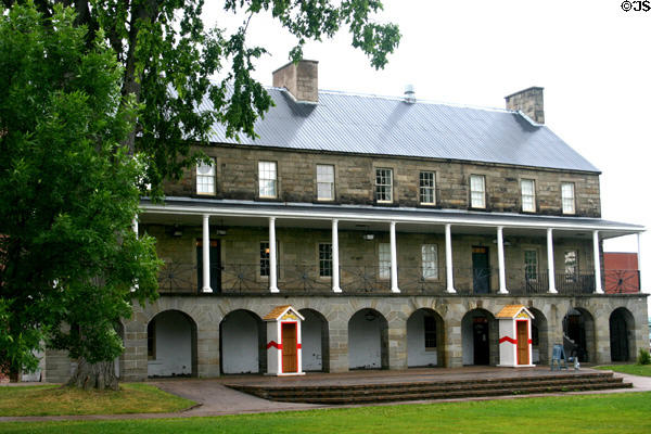 York-Sunbury Historical Society Museum part of Fredericton Military Compound. Fredericton, NB.