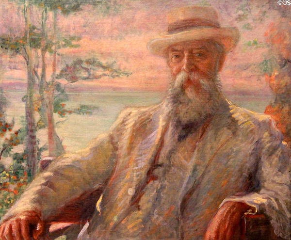 Sir Edmund Walker painting (c1918) by Ellen Wheeler Chase at Royal Ontario Museum. Toronto, ON.