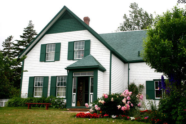 Front door of Green Gables run by Parks Canada. Cavendish, PE.