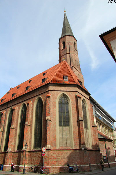 Salvatorkirche on Salvatorplatz. Munich, Germany.