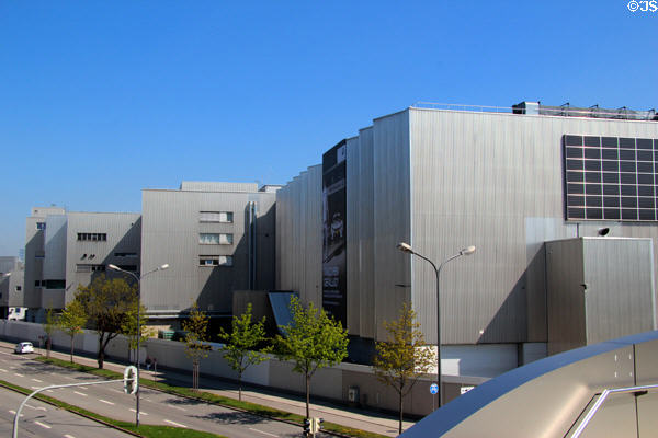 Offices across from BMW World. Munich, Germany.