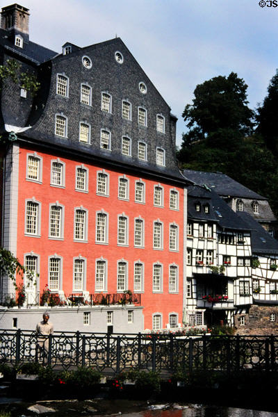 Red House (Rotes haus) (1765) built by a wealthy merchant, Johann Heinrich Scheibler. Monschau, Germany.