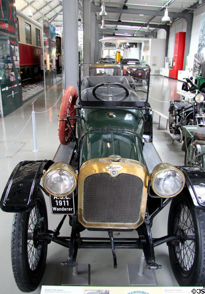Wanderer 5/12 PS "Puppchen" (1911) from Schönau bei Chemnitz at Deutsches Museum Transport Museum. Munich, Germany.