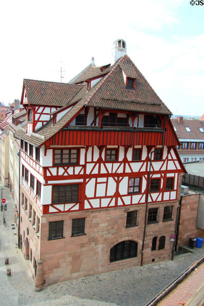 Albrecht Dürer's House. Nuremberg, Germany.