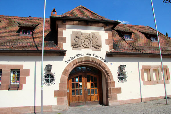 Tucher-Bräu am Opernhaus pub. Nuremberg, Germany.