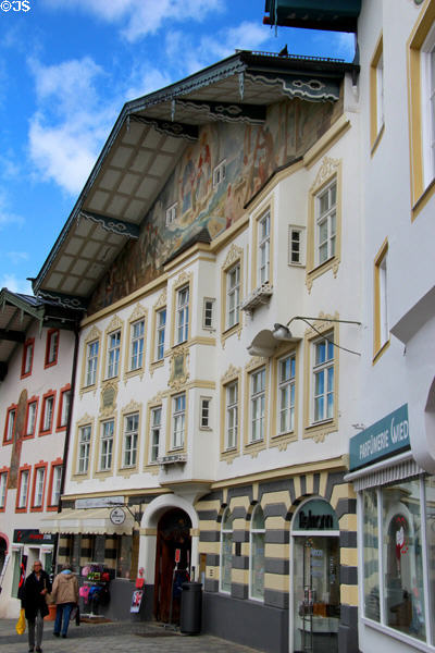 Moralt Haus (57 Marktstraße). Bad Tölz, Germany.