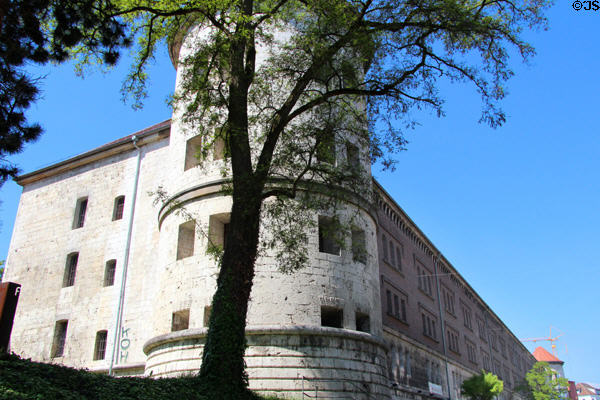 Danube Schwabian Museum, in former Ulm Federal Fortress, features history of German population which lived 18thC to post WWII in Central Europe. Ulm, Germany.