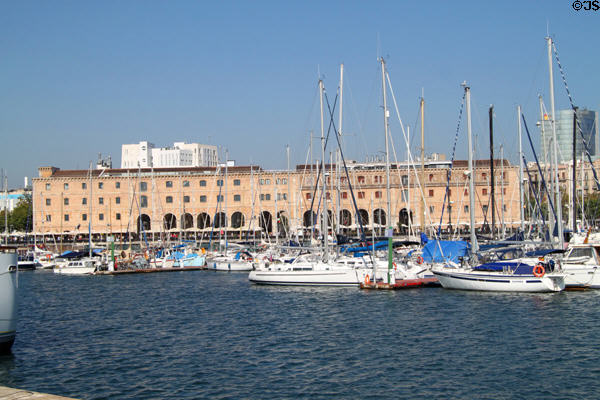 Museum of History of Catalonia (Museu d'Historia de Catalunya) in Palau de Mar at Marina of Port Vell. Barcelona, Spain.