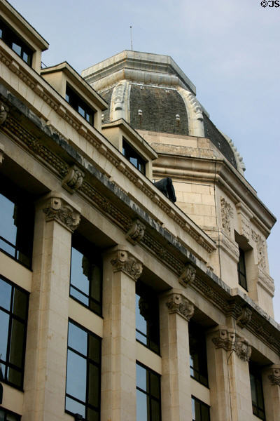 Grand department store style architecture. Reims, France.