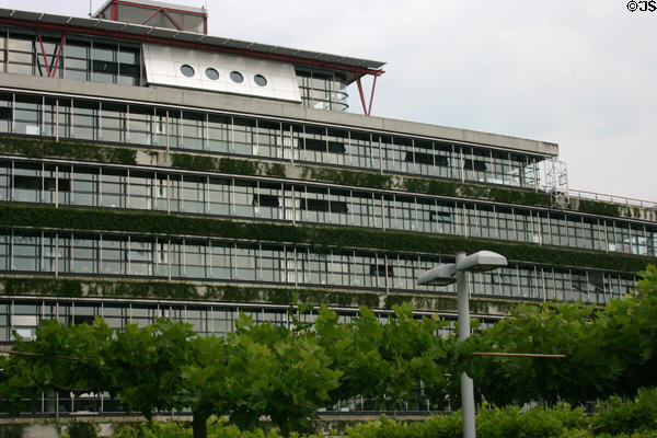 Administrative wing of European Court of Human Rights. Strasbourg, France.