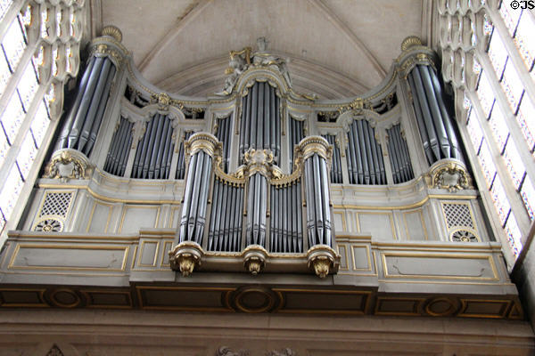 Organ at Saint-Germain-l'Auxerrois. Paris, France.