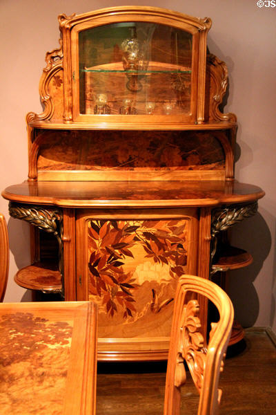 Harvest Sideboard for Hannon mansion (c1904) by Émile Gallé at Museum of Decorative Arts. Paris, France.