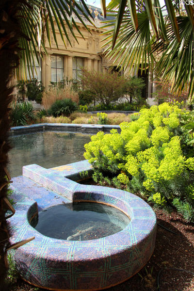 Petit Palace Museum Courtyard. Paris, France.