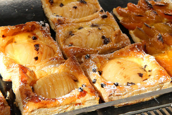 Pastry display at Market Hall. Antibes, France.