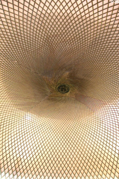 Bathroom ceiling at Villa Ephrussi de Rothschild. Saint Jean Cap Ferrat, France.