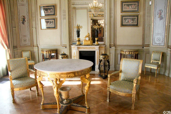 Smoking room in Masséna Museum. Nice, France.