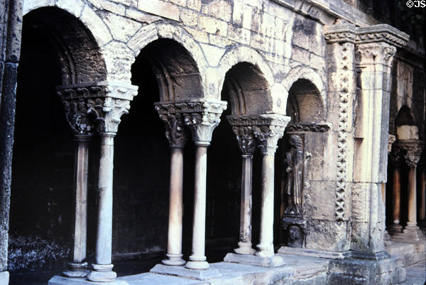 Cloister arches of St Trophime. Arles, France.