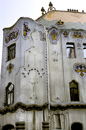 Art Nouveau Cifrapalota, Kecskemét. Hungary.