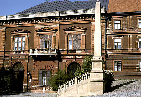Bishop's Palace next to Cathedral in Pécs. Hungary.