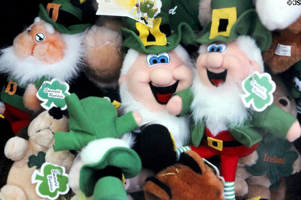 Plush Leprechauns for sale. Dublin, Ireland.