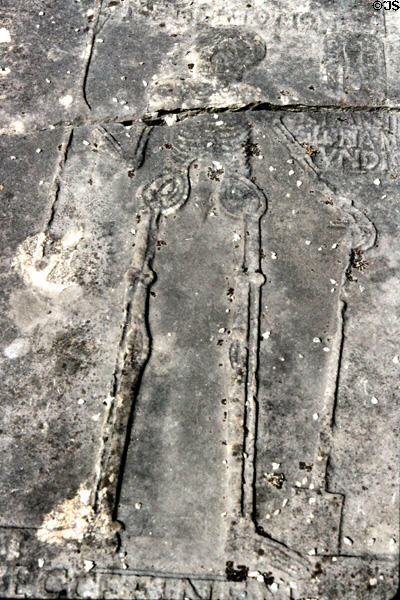 Tomb (1630) at Kilmallock Abbey. Ireland.