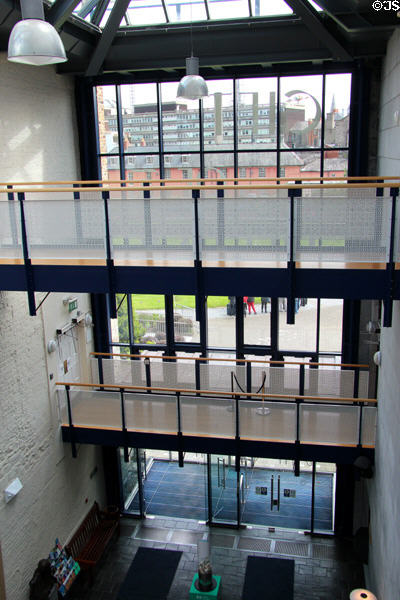 Atrium at Chester Beatty Library. Dublin, Ireland.
