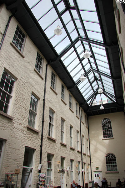 Atrium at Chester Beatty Library. Dublin, Ireland.