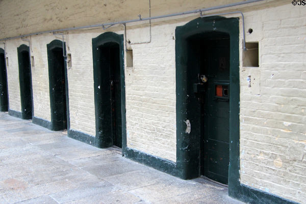 Main hall cells at Kilmainham Gaol. Dublin, Ireland.