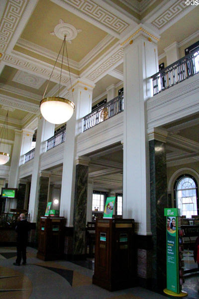 Restored General Post Office interior. Dublin, Ireland.