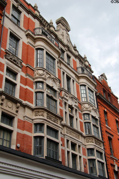 Commercial building with oriel windows (102-103 Grafton St.). Dublin, Ireland.