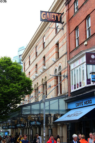 Gaiety Theatre on South King Street off Grafton Street. Dublin, Ireland.