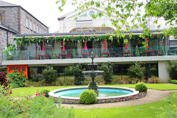 Fire restaurant on Dawson Street. Dublin, Ireland.