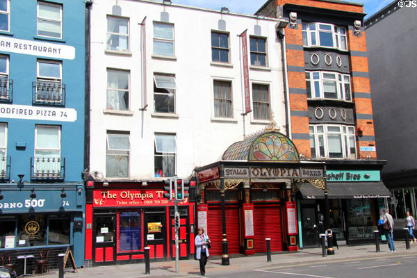 Olympia Theatre (1879) (72 Dame St.). Dublin, Ireland. Architect: John J. Callaghan.