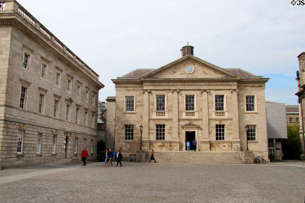 1937 Reading Room at Trinity College. Dublin, Ireland.