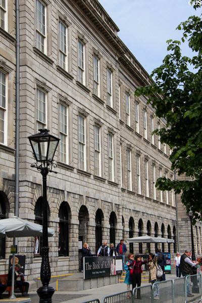 Old Library at Trinity College. Dublin, Ireland.