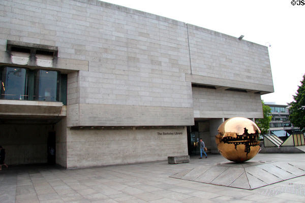Berkeley Library at Trinity College. Dublin, Ireland.