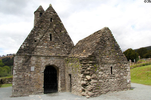 St Kevin's Church at Glendalough. Ireland.