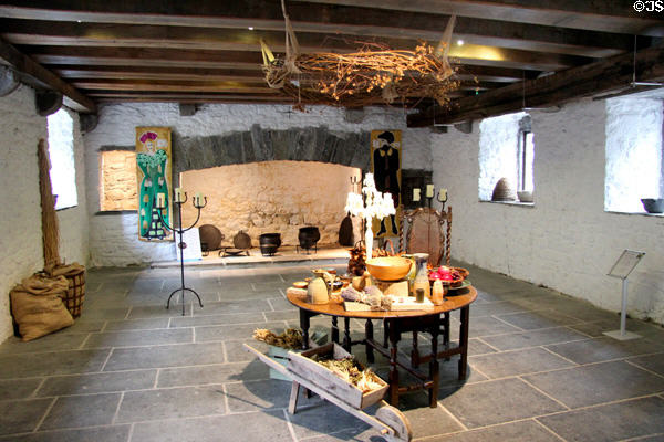 Gallery at Rothe House. Kilkenny, Ireland.