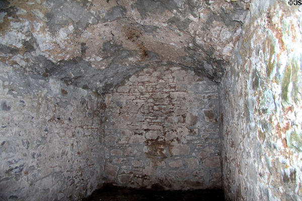 Keep interior at Desmond Castle. Adare, Ireland.