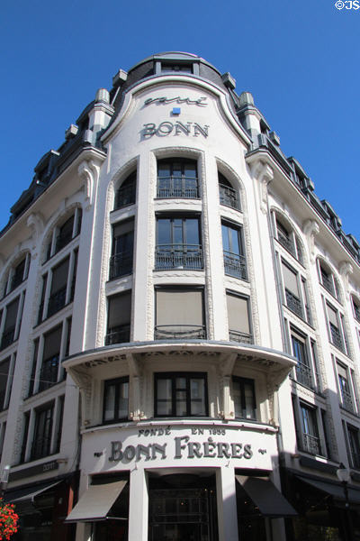 Bonn Frères building at Boulevard Royal. Luxembourg, Luxembourg.