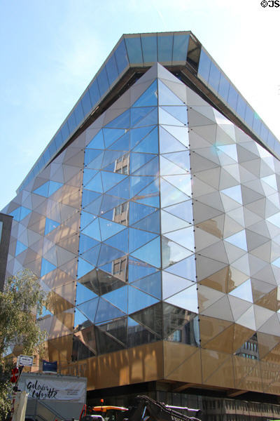 Galeries Lafayette (2019) at 103 Grand Rue and Rue Aldringen. Luxembourg, Luxembourg. Architect: Foster + Partners with Tetra Kayser.